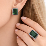 Серьги из Серебра 925 Приволжский ювелир арт. 314067-FA22, чёрный оксид.