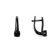 Серьги из Серебра 925 Приволжский ювелир арт. 314306-GH73, чёрный оксид.