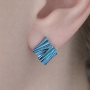 Серьги из Серебра 925 Приволжский ювелир арт. 314414, чёрный оксид.