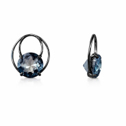 Серьги из Серебра 925 Приволжский ювелир арт. 314430-GH55, чёрный оксид.