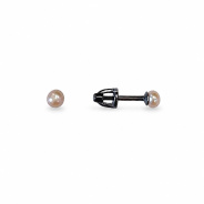 Серьги из Серебра 925 Приволжский ювелир арт. 314531-ZM46, чёрный оксид.