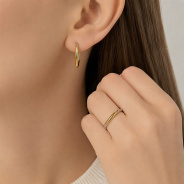 Серьги из Серебра 925 Приволжский ювелир арт. 316483, Родирование + золочение.