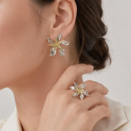 Серьги из Серебра 925 Приволжский ювелир арт. 316551, Родирование + золочение.