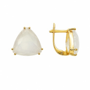 Серьги из Серебра 925 Приволжский ювелир арт. 318053-NF07, лимонное золочение.