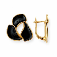 Серьги из Серебра 925 Приволжский ювелир арт. 318549, лимонное золочение.