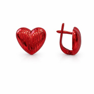 Серьги из Серебра 925 Приволжский ювелир арт. 31K291, KLIAR красный.