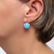 Серьги из Серебра 925 Приволжский ювелир арт. 331250-AG15, Родирование.
