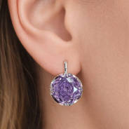 Серьги из Серебра 925 Приволжский ювелир арт. 331250-FA03, Родирование.