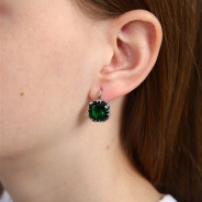 Серьги из Серебра 925 Приволжский ювелир арт. 331250-FA22, Родирование.