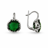 Серьги из Серебра 925 Приволжский ювелир арт. 331250-FA22, Родирование.