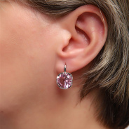 Серьги из Серебра 925 Приволжский ювелир арт. 331250-FA46, Родирование.