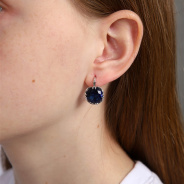 Серьги из Серебра 925 Приволжский ювелир арт. 331250-FA59, Родирование.