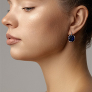 Серьги из Серебра 925 Приволжский ювелир арт. 331250-FA59, Родирование.