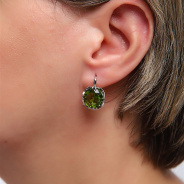 Серьги из Серебра 925 Приволжский ювелир арт. 331250-FA70, Родирование.