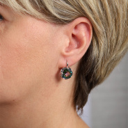 Серьги из Серебра 925 Приволжский ювелир арт. 331250-GH22, Родирование.