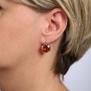 Серьги из Серебра 925 Приволжский ювелир арт. 331250-GH42, Родирование.