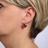 Серьги из Серебра 925 Приволжский ювелир арт. 331250-GH42, Родирование.