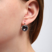 Серьги из Серебра 925 Приволжский ювелир арт. 331250-GH73, Родирование.