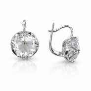 Серьги из Серебра 925 Приволжский ювелир арт. 331250-GH, Родирование.