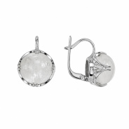 Серьги из Серебра 925 Приволжский ювелир арт. 331250-LN, Родирование.