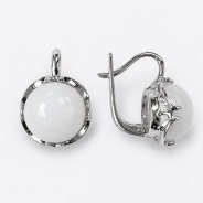 Серьги из Серебра 925 Приволжский ювелир арт. 331250-NF07, Родирование.
