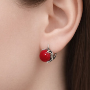 Серьги из Серебра 925 Приволжский ювелир арт. 333149-KR26, Оксид.