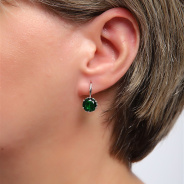 Серьги из Серебра 925 Приволжский ювелир арт. 341098-FA22, Родирование.