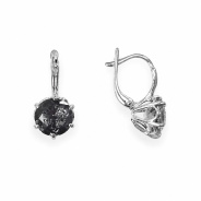 Серьги из Серебра 925 Приволжский ювелир арт. 341098-GH73, Родирование.