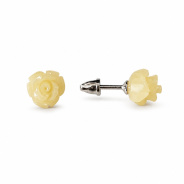 Серьги из Серебра 925 Приволжский ювелир арт. 341440-KR, Родирование.