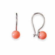 Серьги из Серебра 925 Приволжский ювелир арт. 341544-KR, Родирование.