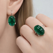 Серьги из Серебра 925 Приволжский ювелир арт. 341700-AG22, Родирование.