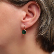 Серьги из Серебра 925 Приволжский ювелир арт. 342098-FA22, Золочение в два слоя.