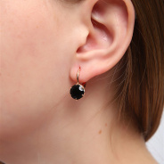 Серьги из Серебра 925 Приволжский ювелир арт. 342098-FA73, Золочение в два слоя.