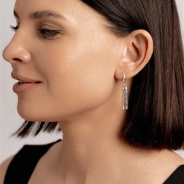 Серьги из Серебра 925 Приволжский ювелир арт. 343934, Оксид.