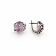 Серьги из Серебра 925 Приволжский ювелир арт. 351066-FA11FL, Родирование.