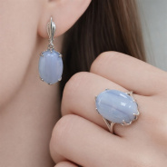 Серьги из Серебра 925 Приволжский ювелир арт. 351293-AG15, Родирование.