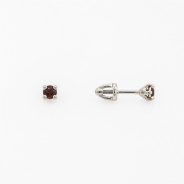 Серьги из Серебра 925 Приволжский ювелир арт. 351294-GH42, Родирование.