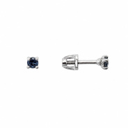 Серьги из Серебра 925 Приволжский ювелир арт. 351294-GH55, Родирование.