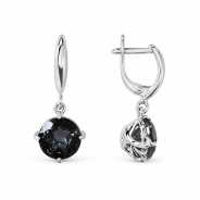 Серьги из Серебра 925 Приволжский ювелир арт. 351310-GH73, Родирование.