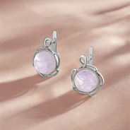 Серьги из Серебра 925 Приволжский ювелир арт. 351340-LN, Родирование.