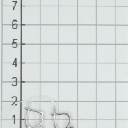 Серьги из Серебра 925 Приволжский ювелир арт. 351371-FA46, Родирование.