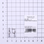 Серьги из Серебра 925 Приволжский ювелир арт. 351373-FA11, Родирование.