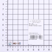 Серьги из Серебра 925 Приволжский ювелир арт. 352132-FA15, Золочение в два слоя.