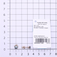 Серьги из Серебра 925 Приволжский ювелир арт. 352132-FA77, Золочение в два слоя.