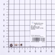 Серьги из Серебра 925 Приволжский ювелир арт. 352132-GR26, Золочение в два слоя.