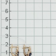 Серьги из Серебра 925 Приволжский ювелир арт. 352384-FA11NK59, Золочение в два слоя.