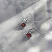 Серьги из Серебра 925 Приволжский ювелир арт. 361195-GR26, Родирование.