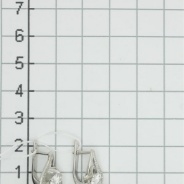Серьги из Серебра 925 Приволжский ювелир арт. 361262-FA11, Родирование.