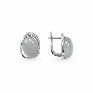 Серьги из Серебра 925 Приволжский ювелир арт. 361429-FA11LN54, Родирование.
