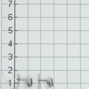 Серьги из Серебра 925 Приволжский ювелир арт. 361709-AM56, Родирование.